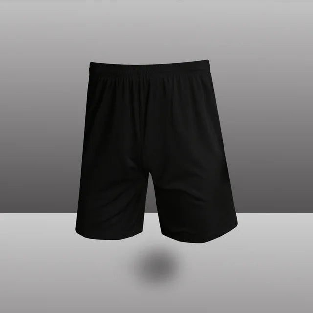 BHWYFC Solid Football Training Shorts Mens Summer Bottoms Running Basketball Soccer Shorts Tennis Badminton Sports Shorts