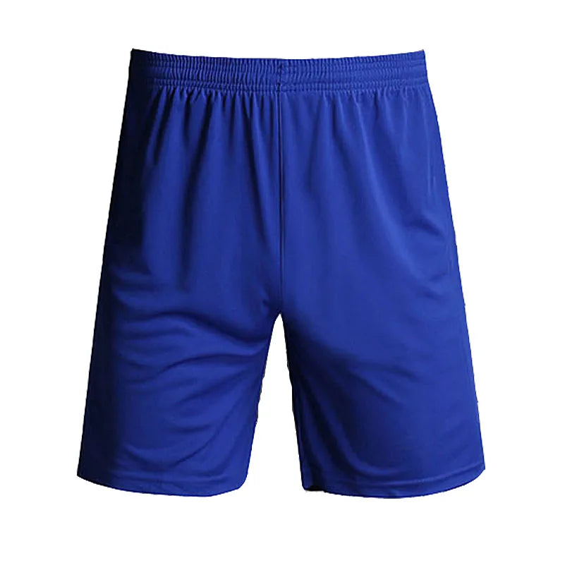BHWYFC Solid Football Training Shorts Mens Summer Bottoms Running Basketball Soccer Shorts Tennis Badminton Sports Shorts
