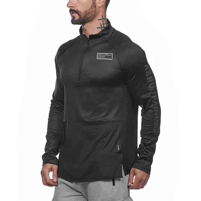 Men Fitness Hoodies Sweatshirt Men's Gym Bodybuilding Fleece Running Exercise Sweatshirts Casual Clothing