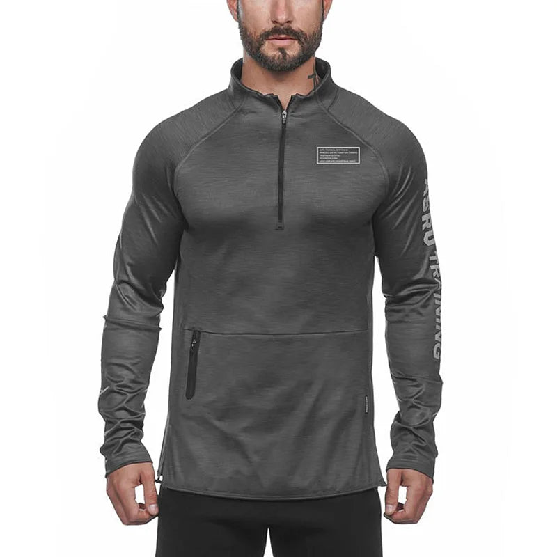 Men Fitness Hoodies Sweatshirt Men's Gym Bodybuilding Fleece Running Exercise Sweatshirts Casual Clothing