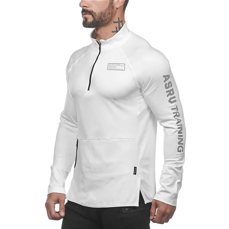 Men Fitness Hoodies Sweatshirt Men's Gym Bodybuilding Fleece Running Exercise Sweatshirts Casual Clothing