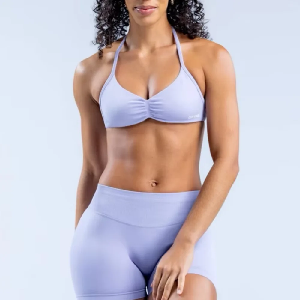 Yoga Impact Strappy Bra Gym Running Sling Underwear Ipmact Suspenders Exercise Seamless Bra Kneading Exercise Yoga Sports Bra