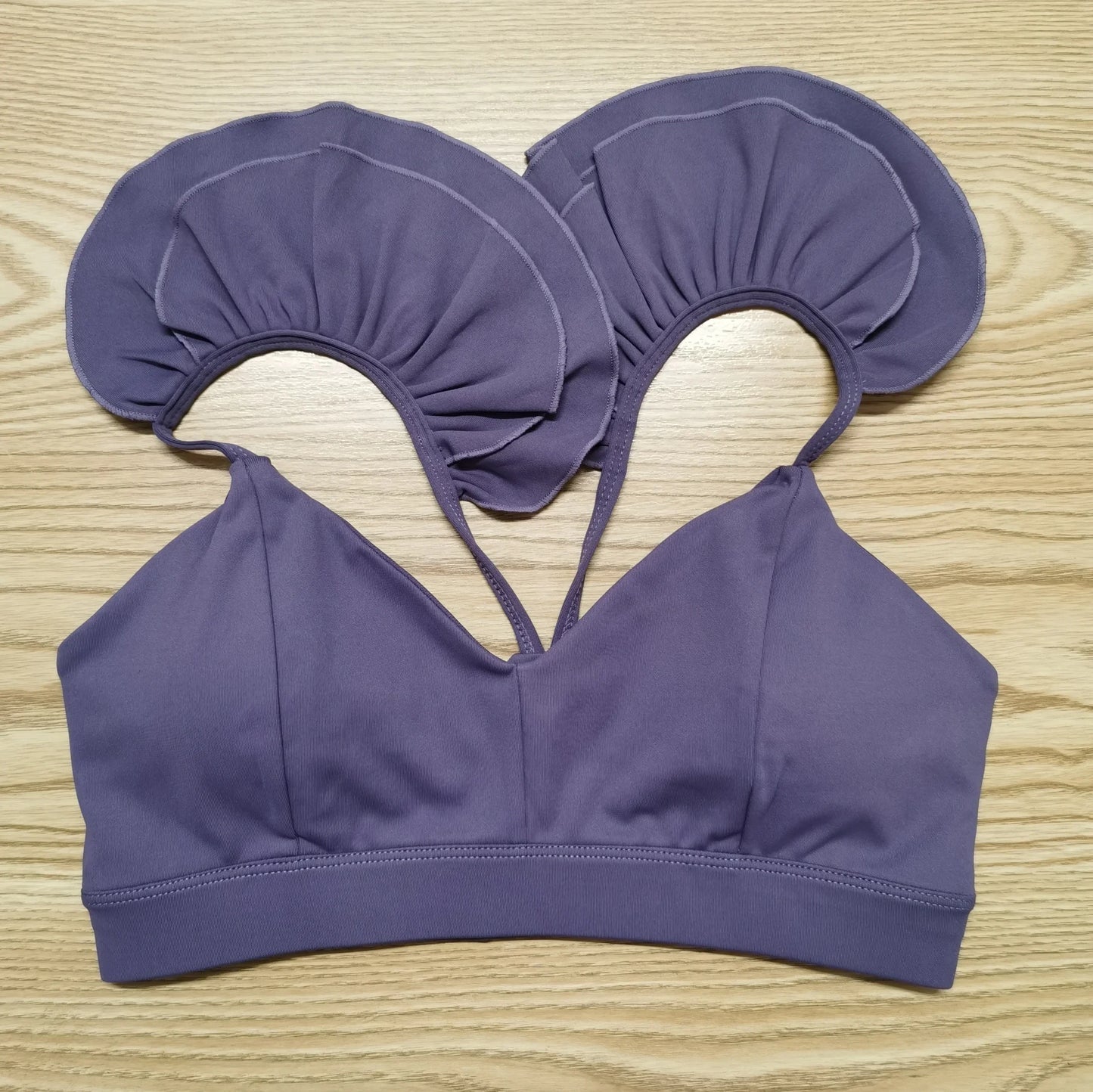 Two Piece Set Women, Yoga Gym Running Badminton Skirt Suit, Crop Top, Sports Bra, Stacked Shorts, Tennis Skirt, Workout Clothing