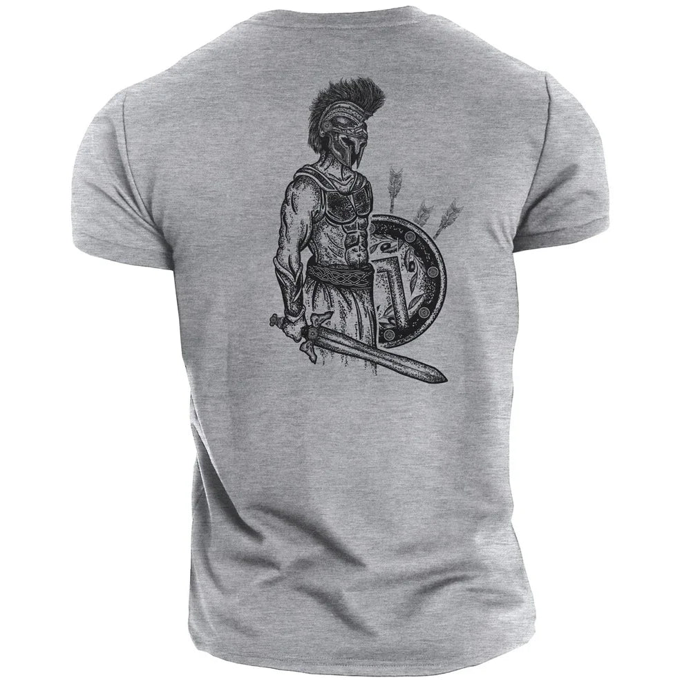 2024 New Summer Top Fashion Breathable Men's 3Dt Shirt Fitness Sports Outdoor Viking T-shirt Plus Size Loose Men's Street Shirt