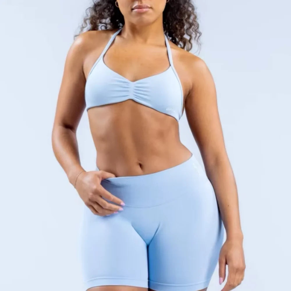 Yoga Impact Strappy Bra Gym Running Sling Underwear Ipmact Suspenders Exercise Seamless Bra Kneading Exercise Yoga Sports Bra
