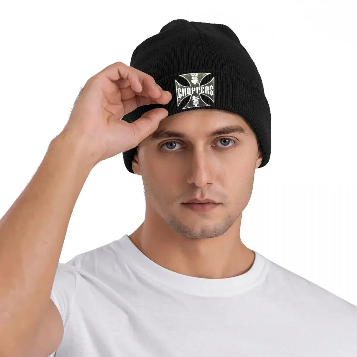 West Coast Iron Cross -Choppers Beanie