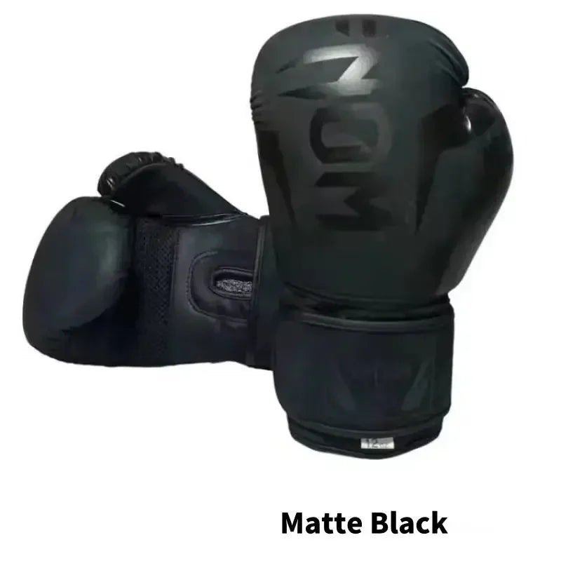 leather breathable boxing gloves,6oz,8oz,10oz,12oz,14oz,16oz professional Taekwondo and Muay Thai boxing training