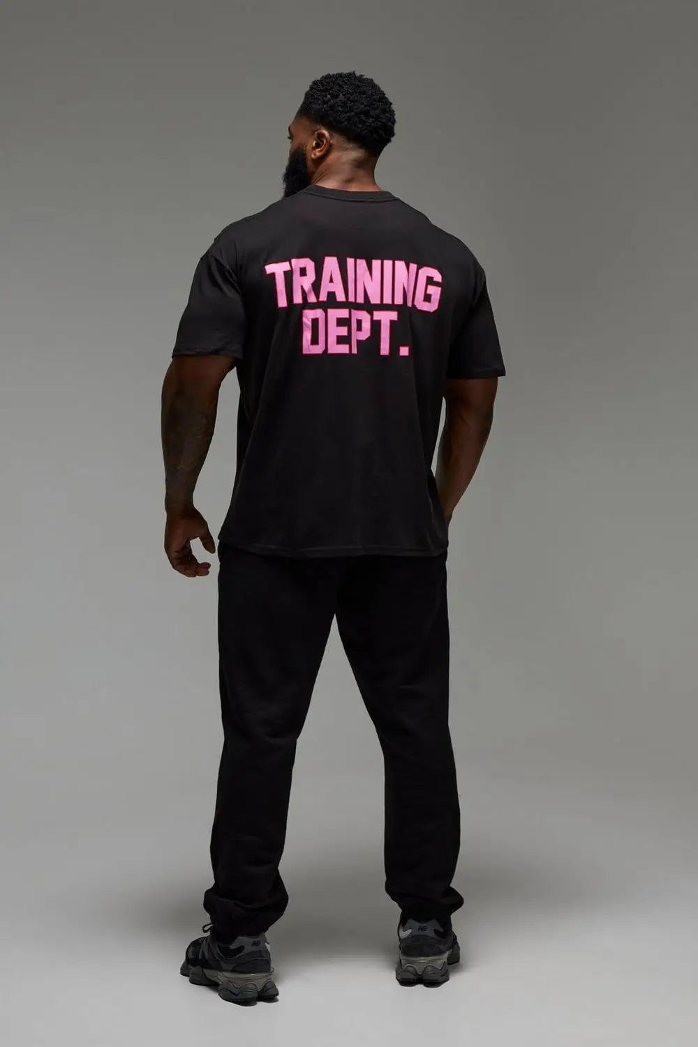 "training Dept." oversized T-shirt
