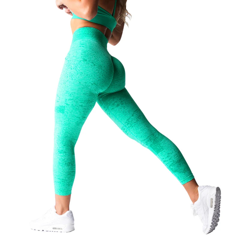 Digital Seamless Leggings Women Soft Workout Tights Fitness Outfits Spandex Yoga Pants Gym Wear Running Legging
