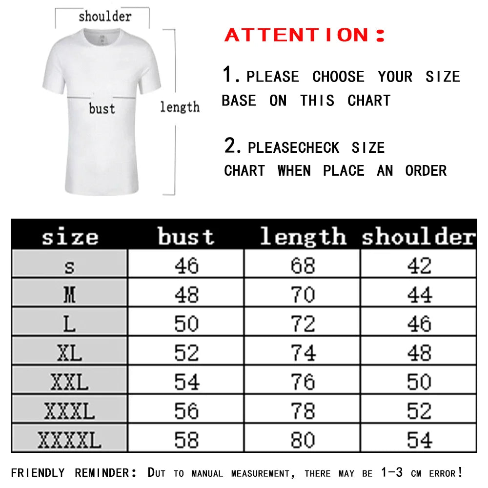 Summer Fashion Casual Sports 2d Printed Alphabet Adult Crewneck Short Sleeve Large Size Men'S T-Shirt Comfortable And Loose