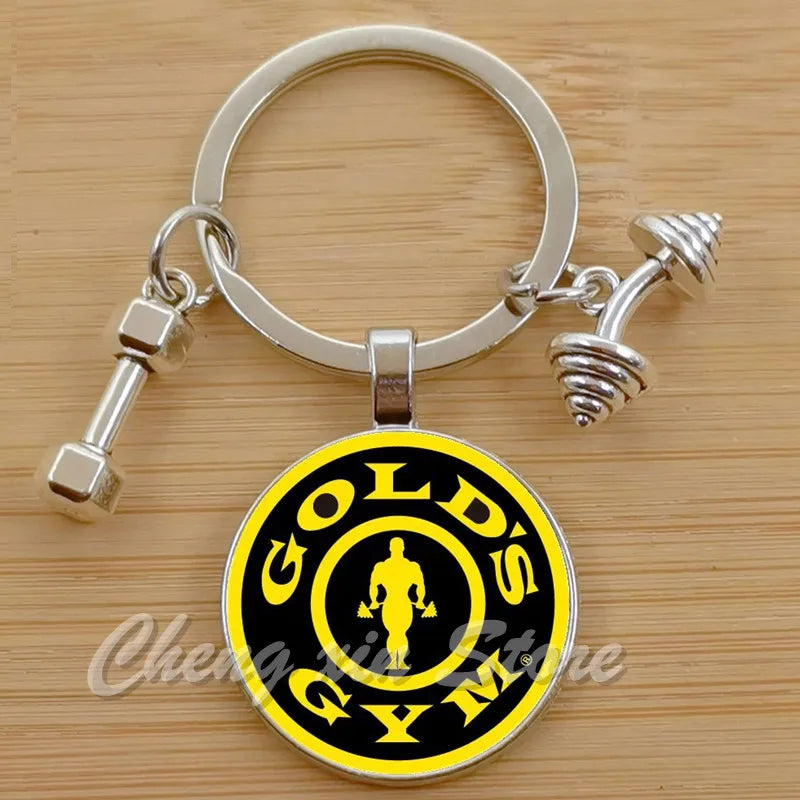 Gym Keyring Keychain Suitable For Bodybuilding Athletes Heavy Men Boys Bodybuilding Sports Unisex Men Tactical Rock Keyring Keyc