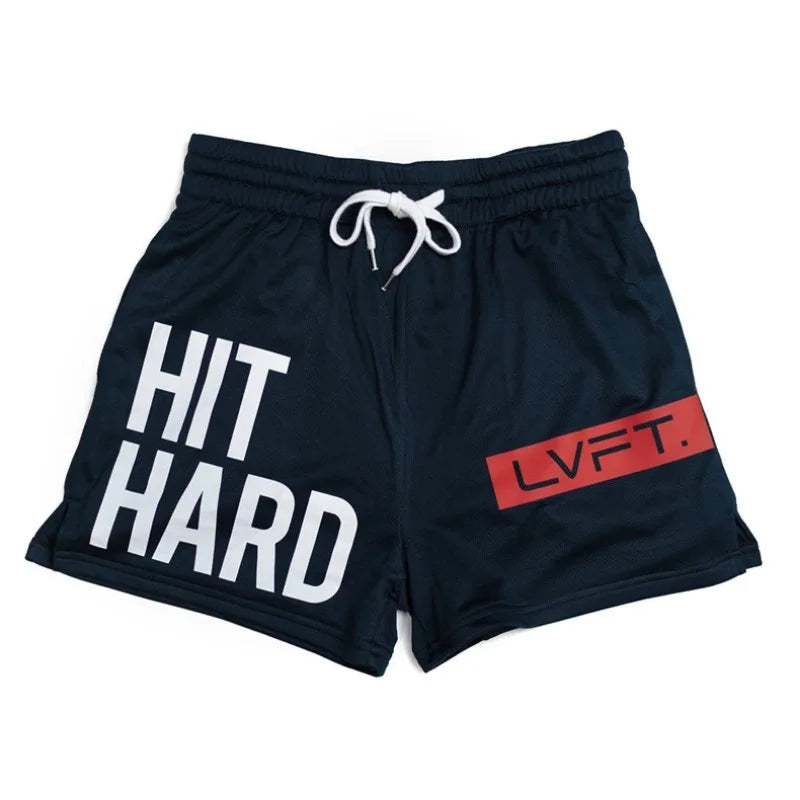 Men's Quick-Dry Breathable Workout Shorts Gym Running Basketball Training Bodybuilding Summer Fitness Athletic Jogger Shorts