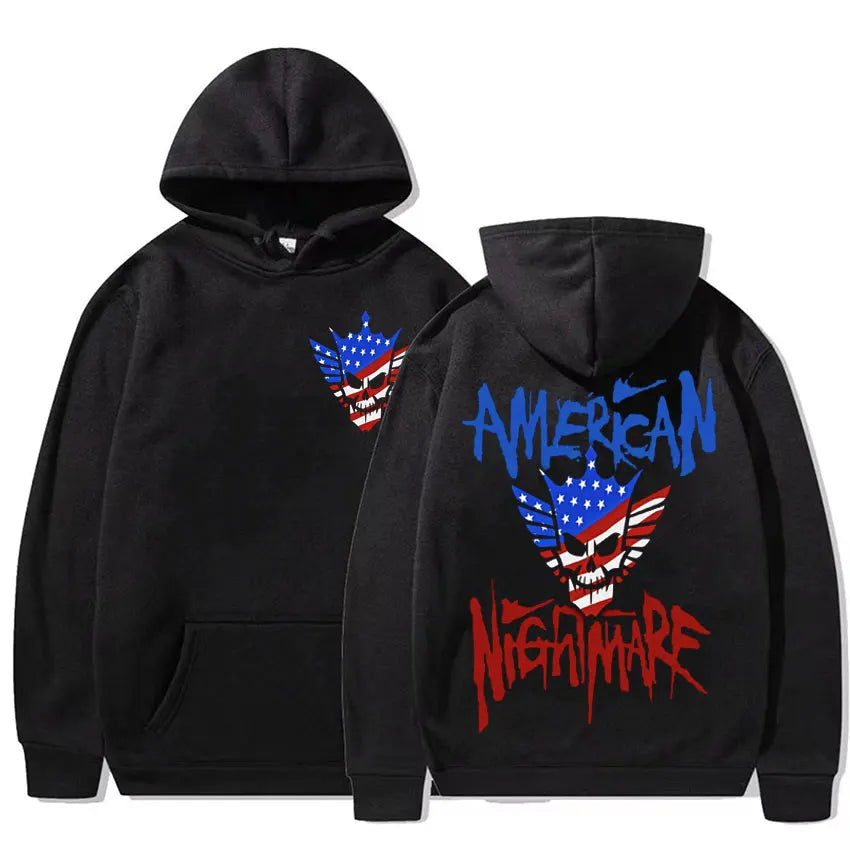 American Nightmare Cody Rhodes Logo Graphic Hoodie Men Women Casual Long Sleeve Sweatshirt Fashion Classic Oversized Hoodies Y2k