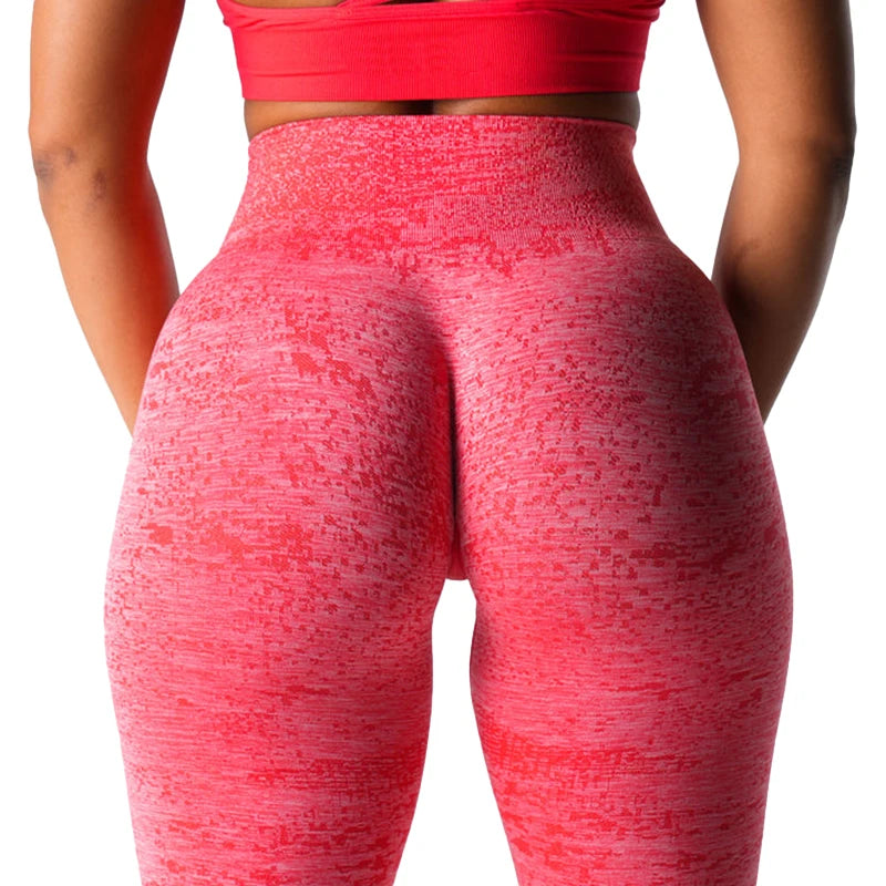 Digital Seamless Leggings Women Soft Workout Tights Fitness Outfits Spandex Yoga Pants Gym Wear Running Legging