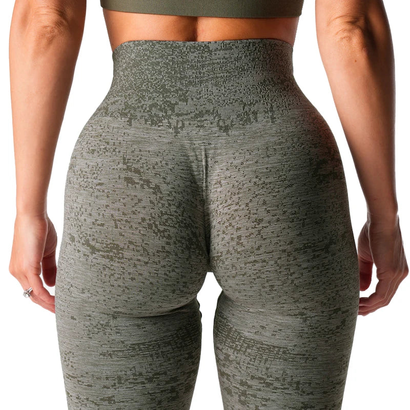 Digital Seamless Leggings Women Soft Workout Tights Fitness Outfits Spandex Yoga Pants Gym Wear Running Legging
