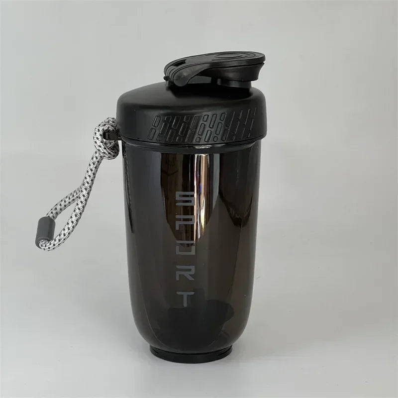 600ML New Blender Shaker Bottle with Plastic Whisk Ball BPA Free Plastic Protein Shakes Leakproof for Powder Workout Gym Sport