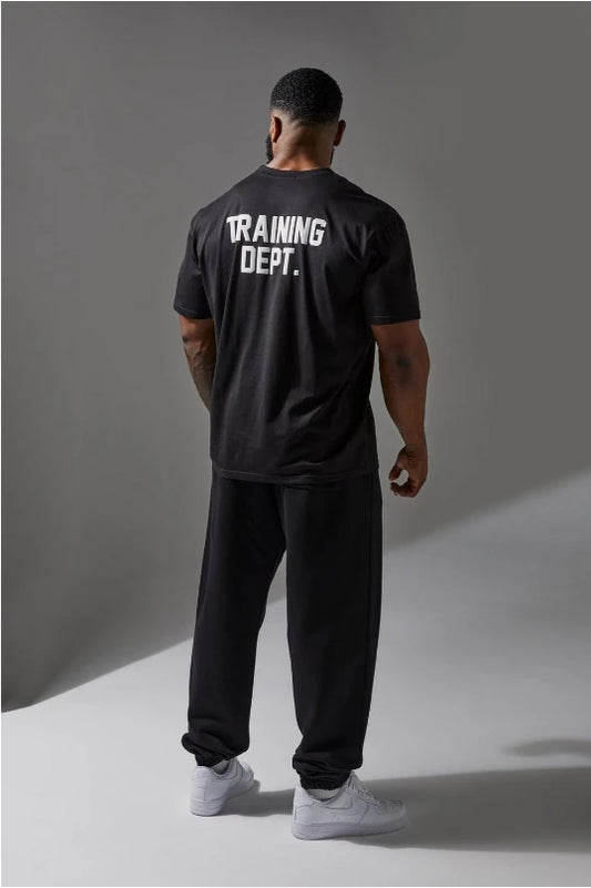 "training Dept." oversized T-shirt