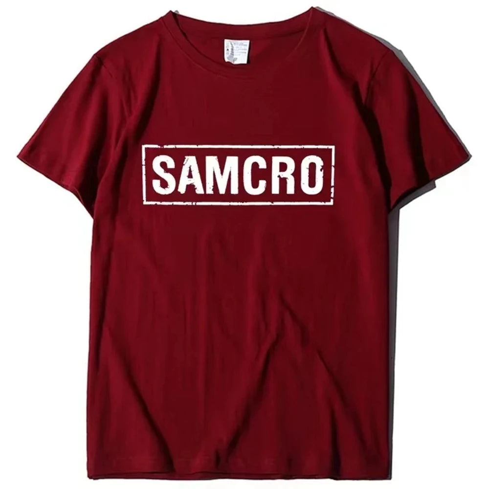 Sons of Anarchy SAMCRO Print T-shirt Men