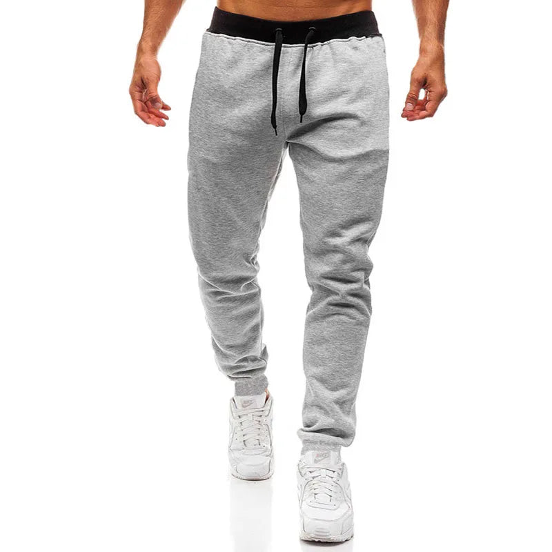 2024 New Men Casual Sports Pants Running Workout Jogging Long Pants Gym Sport Trousers for Men Jogger Sweatpants