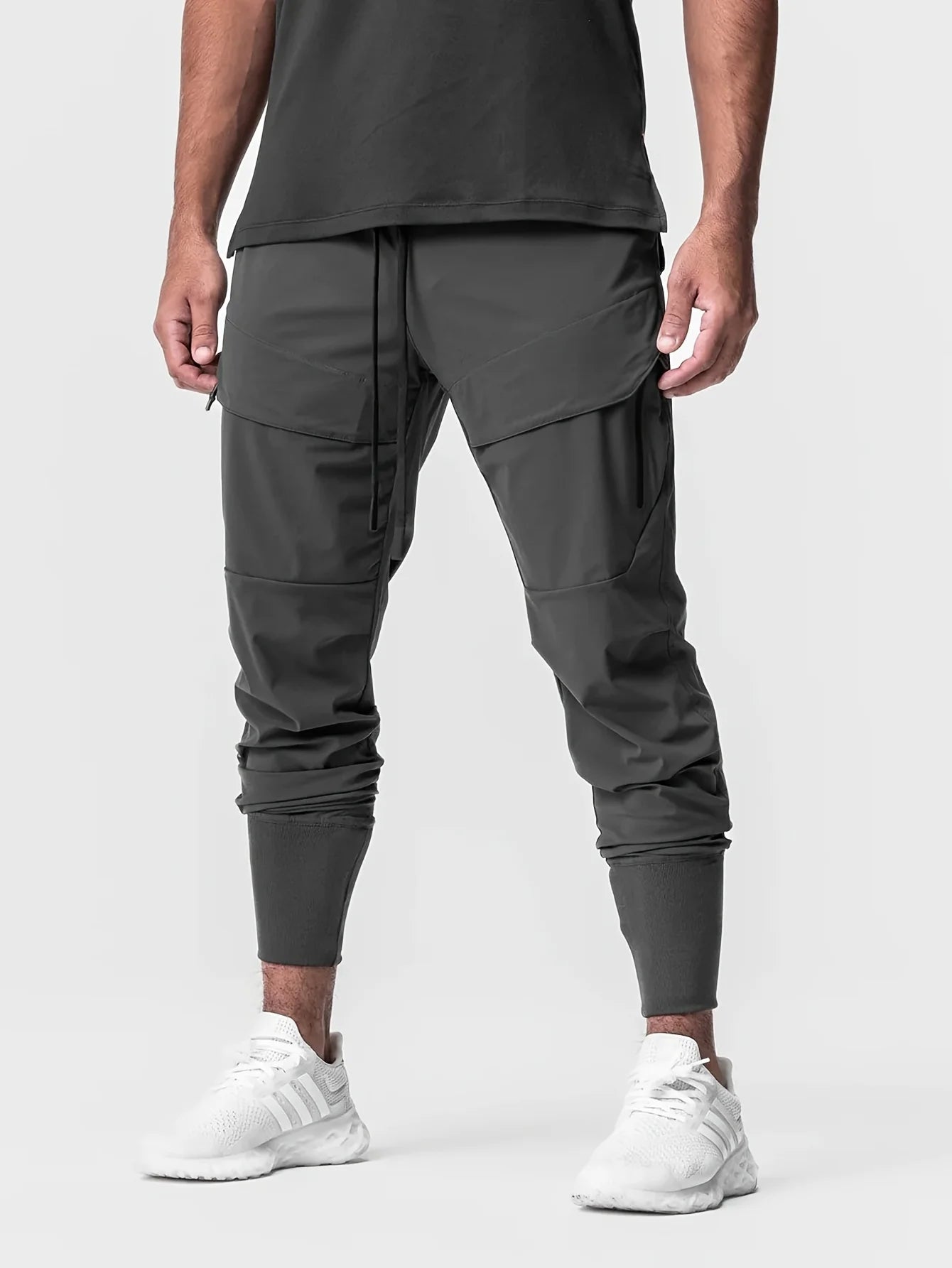 Men's Joggers Fitness Sweatpants Slim Fit Training Exercise Gym Jogging Track Marathon Loose Fit Rigorer Coordinated Sportswear