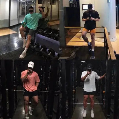 Men's Short sleeve Cotton T-shirt men Brand Sports t shirt Fitness Bodybuilding loose Running t shirt Male Summer Training tops