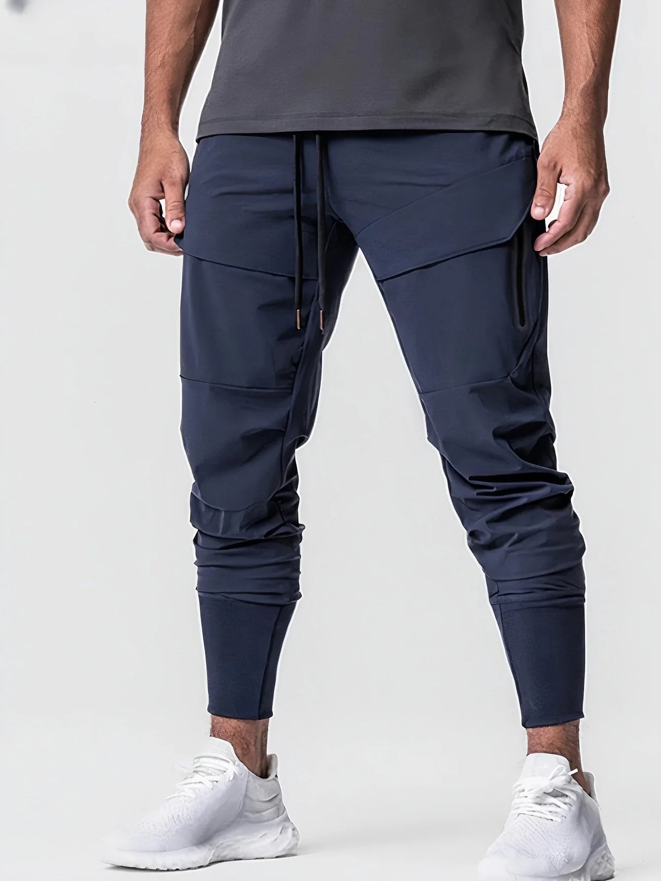 Men's Joggers Fitness Sweatpants Slim Fit Training Exercise Gym Jogging Track Marathon Loose Fit Rigorer Coordinated Sportswear